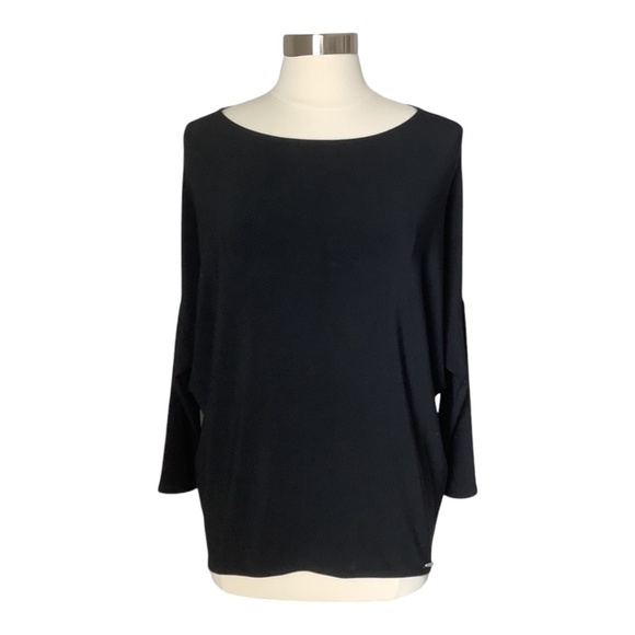 Joseph Ribkoff Dolman Sleeve Career Sweater Black Size 4 - Picture 1 of 15